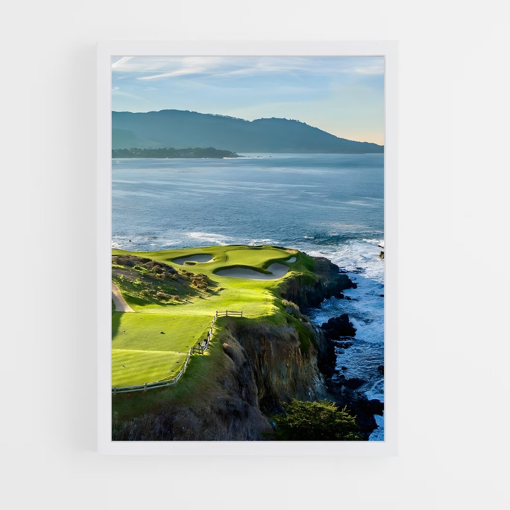 ap-pebble beach golf links-2 cadre Blanc