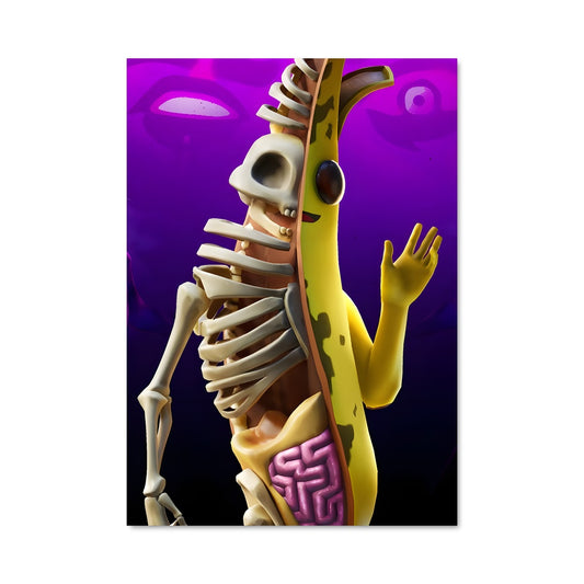 Poster Peely le Squelette Banana