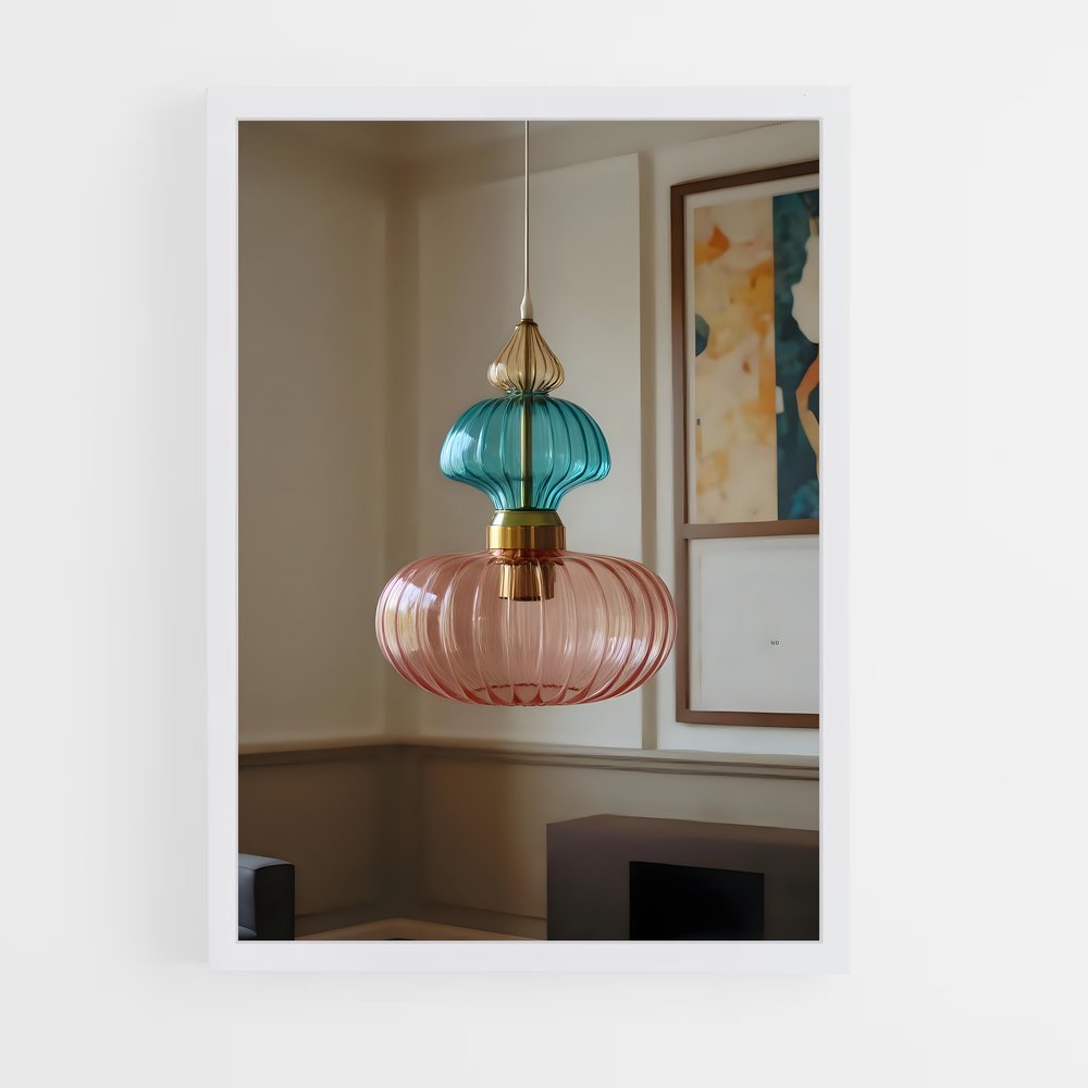 ap-pendant light-4 cadre Blanc