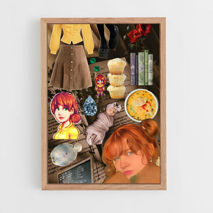 ap-penny stardew-2 cadre Bois clair