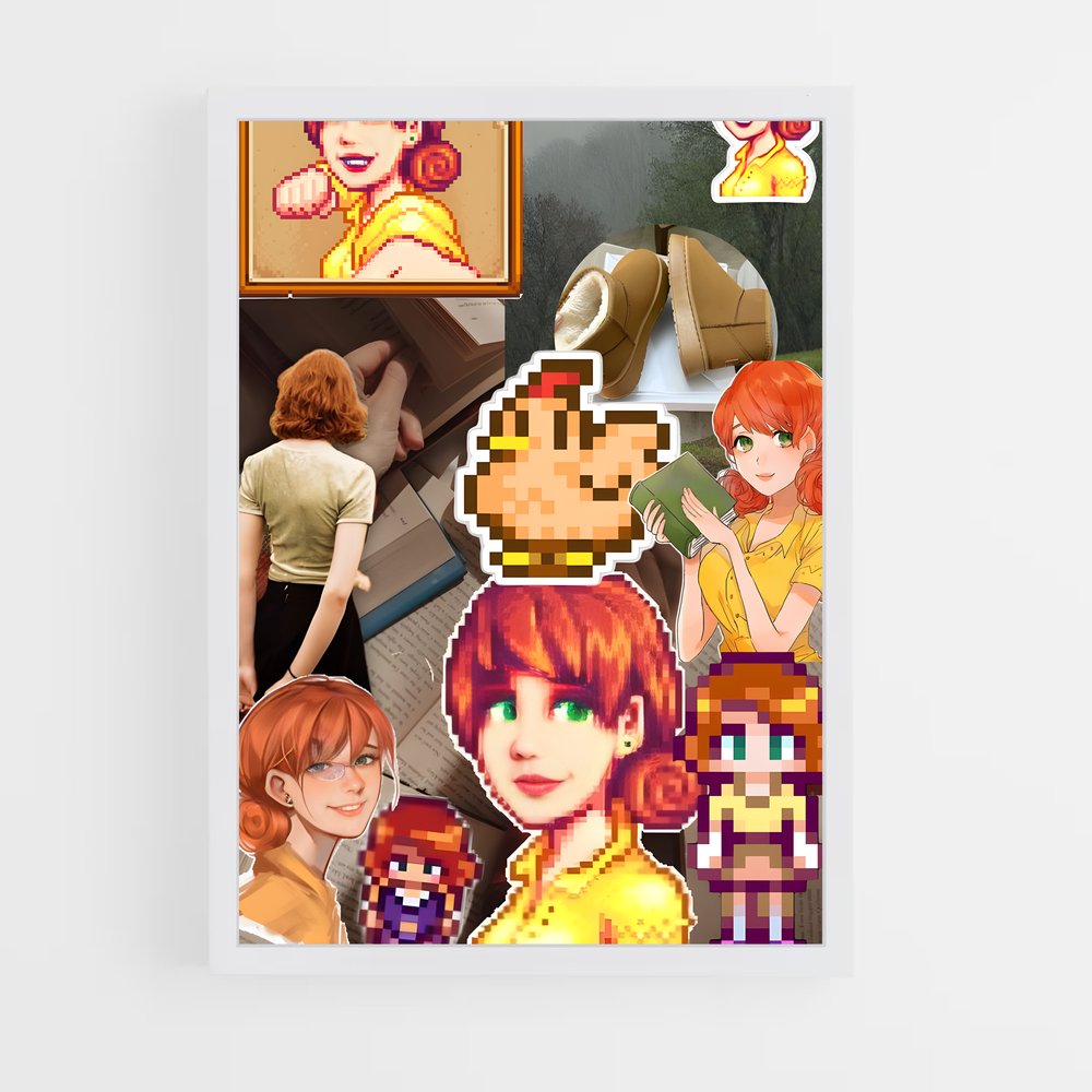 ap-penny stardew-3 cadre Blanc
