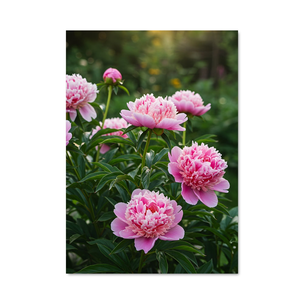 Poster Éclosion Rosée