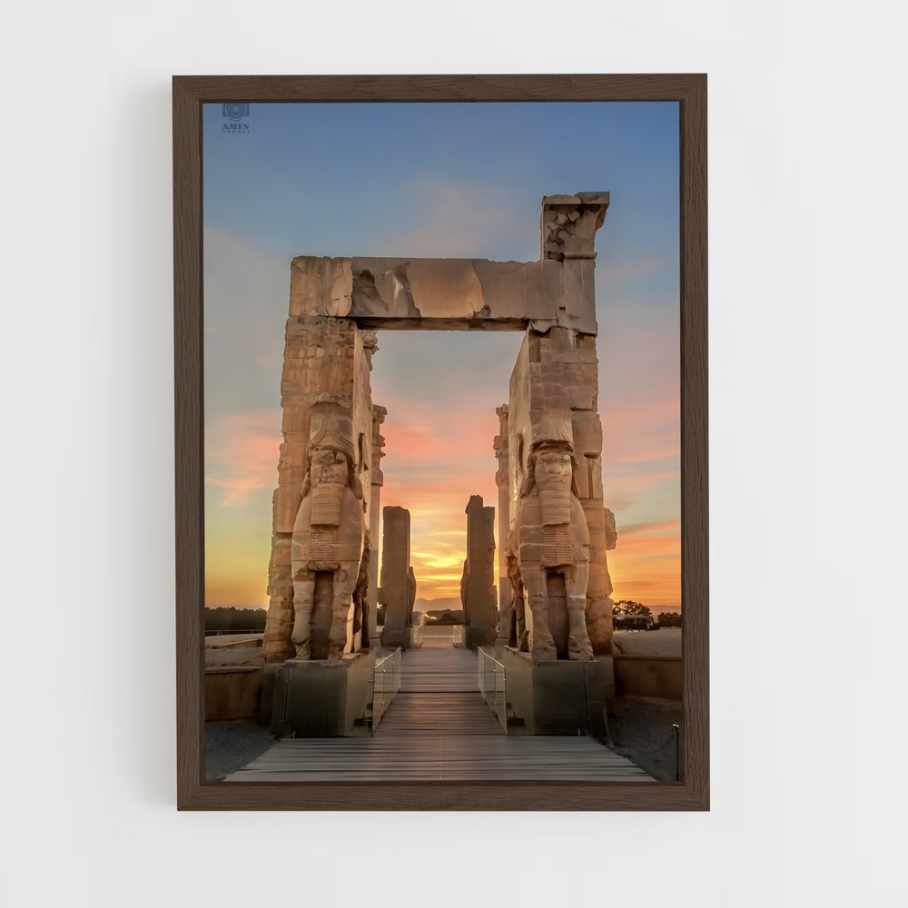 ap-persepolis-2 cadre Bois foncé