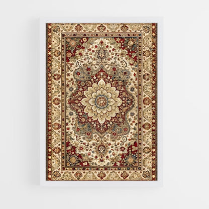 ap-persian patterns-11 cadre Blanc