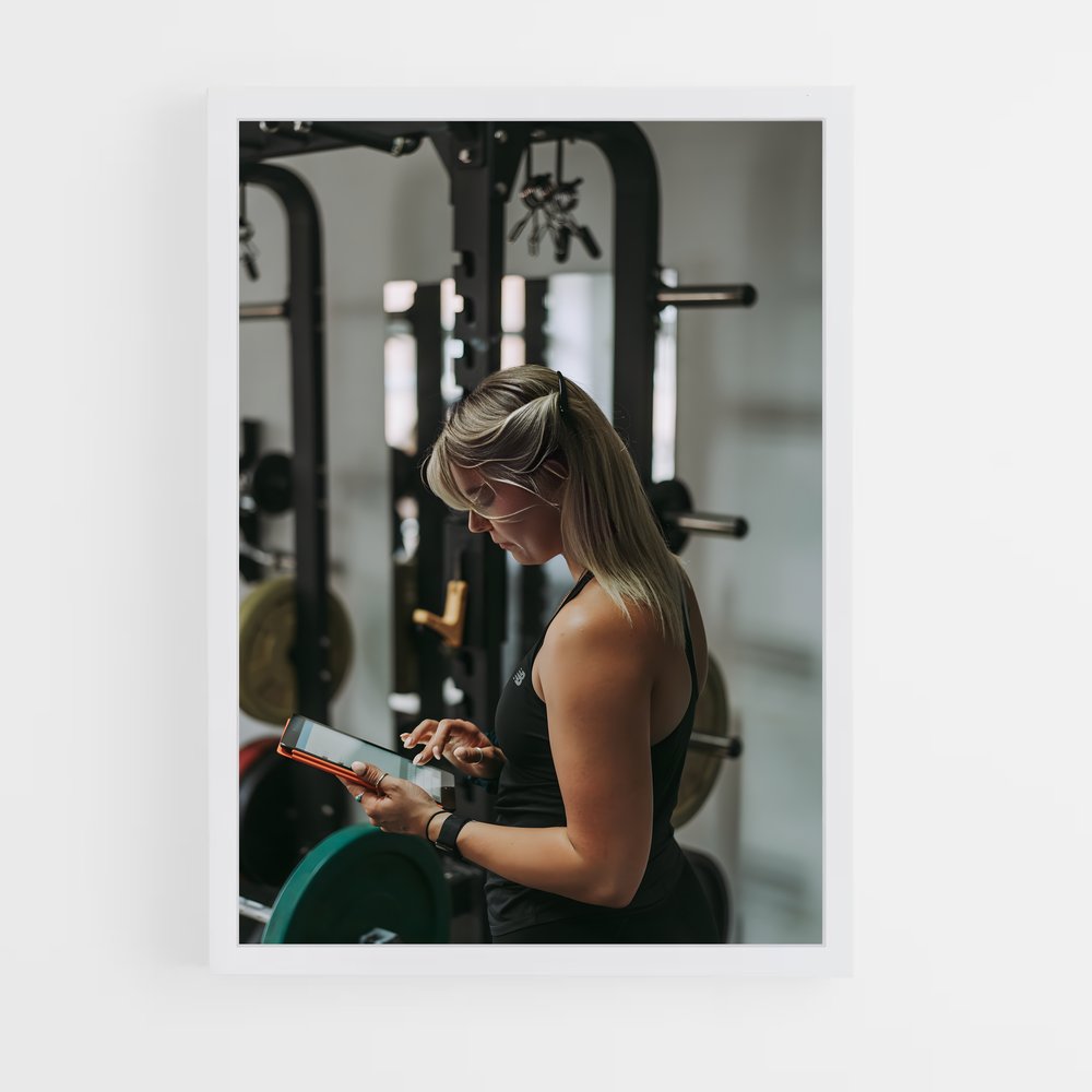 ap-personal trainer-2 cadre Blanc