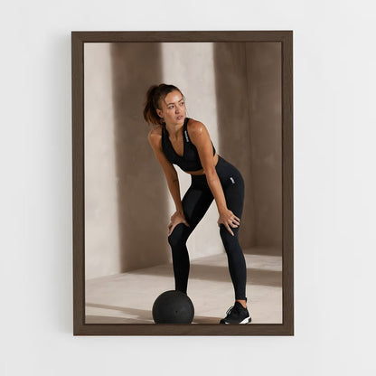 ap-personal trainer-3 cadre Bois foncé