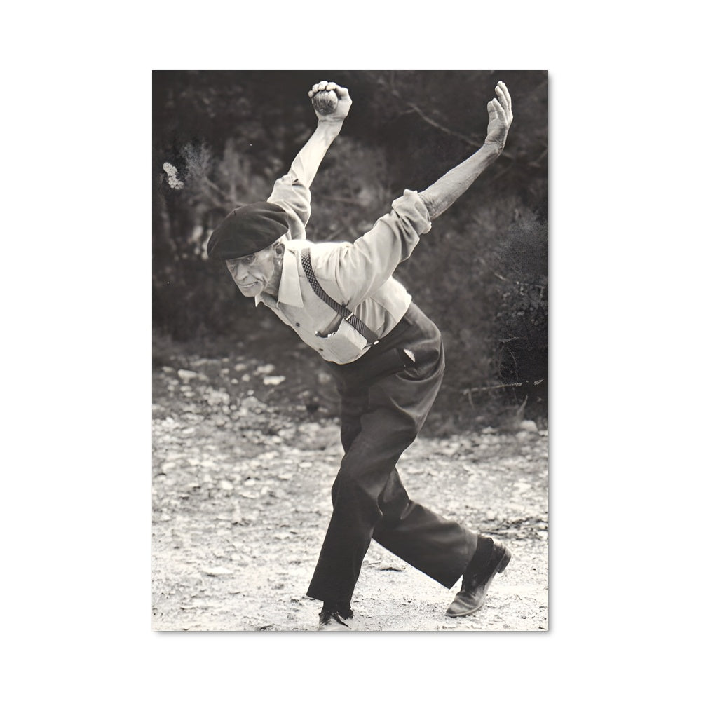 Poster Pétanque et Baseball