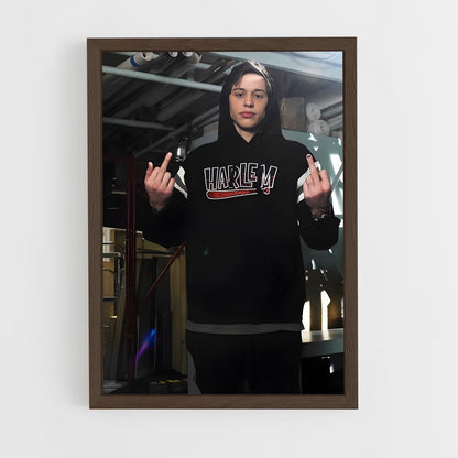 ap-pete davidson-8 cadre Bois foncé