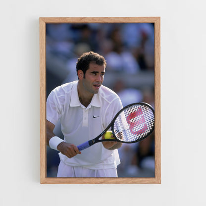 ap-pete sampras-1 cadre Bois clair