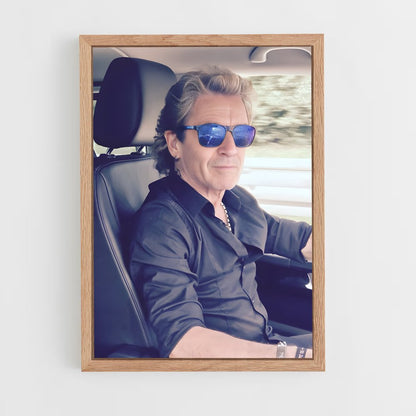 ap-peter maffay-8 cadre Bois clair