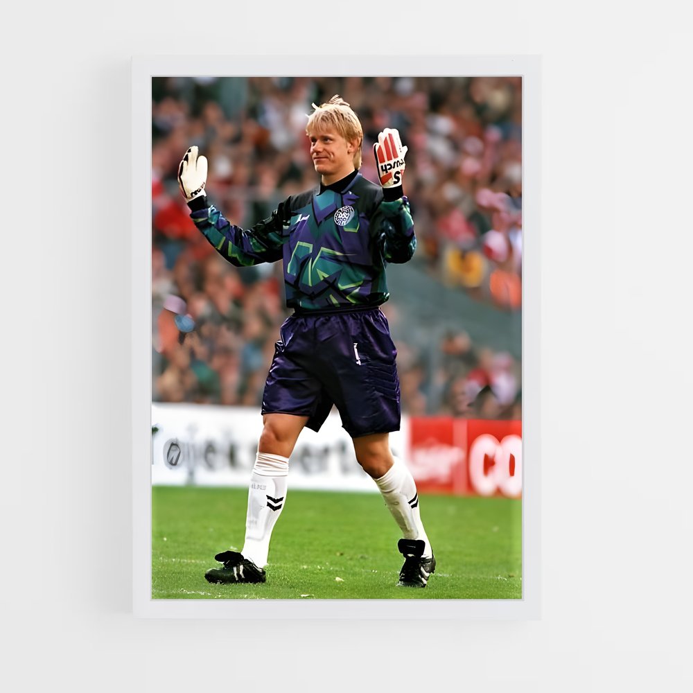 ap-peter schmeichel-2 cadre Blanc