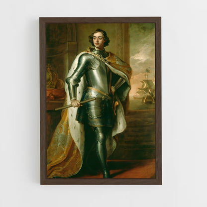 ap-peter the great-1 cadre Bois foncé