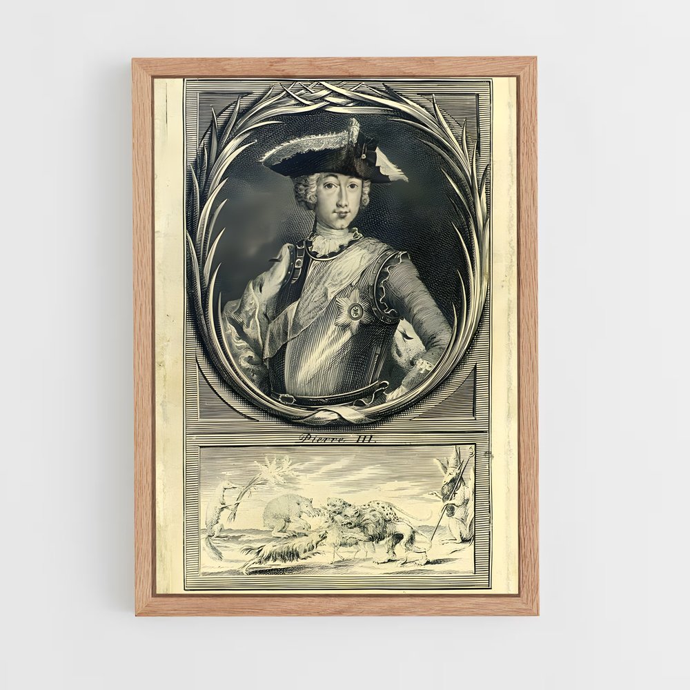 ap-peter the great-5 cadre Bois clair