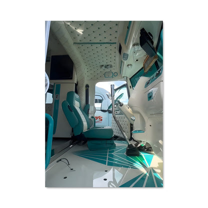 Poster Blue Dreamliner