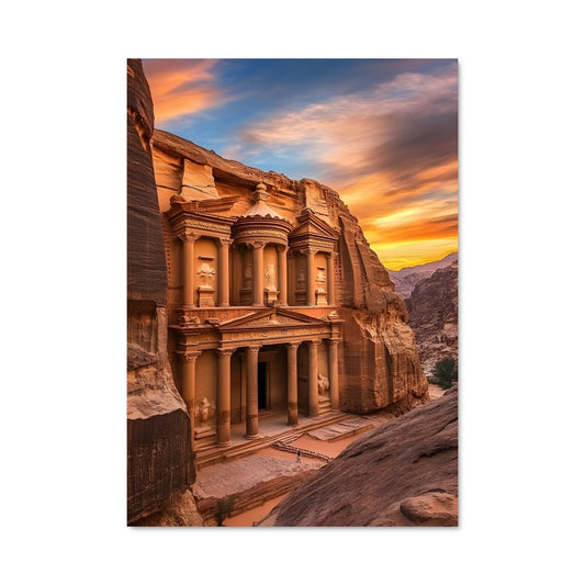 Poster Monastère de Petra