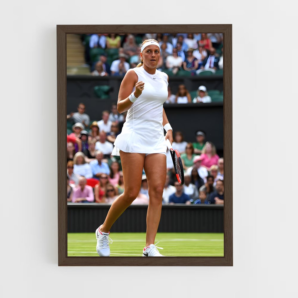 ap-petra kvitova-4 cadre Bois foncé