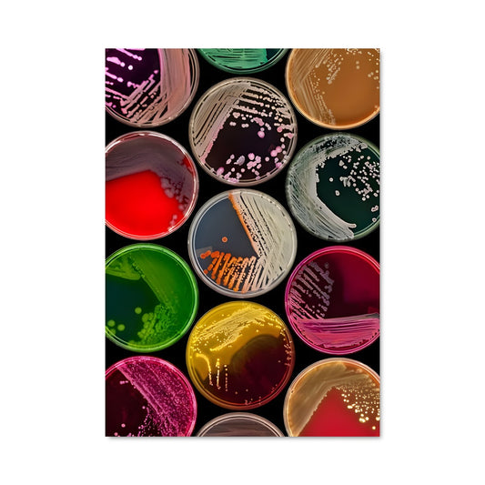 Poster Abstraction Chromatique