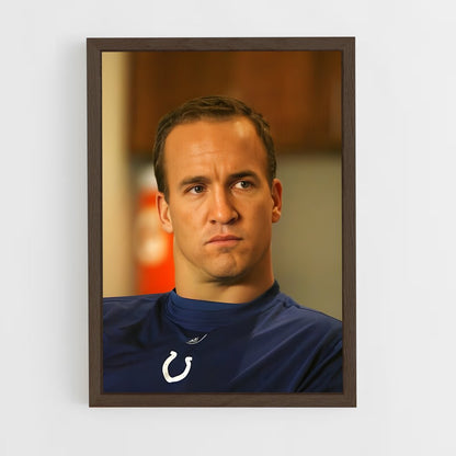 ap-peyton manning-3 cadre Bois foncé
