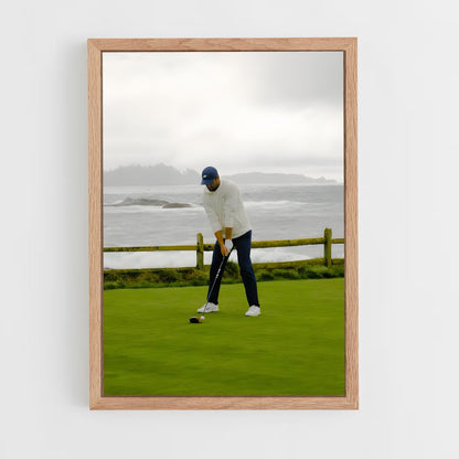 ap-pga tour-2 cadre Bois clair