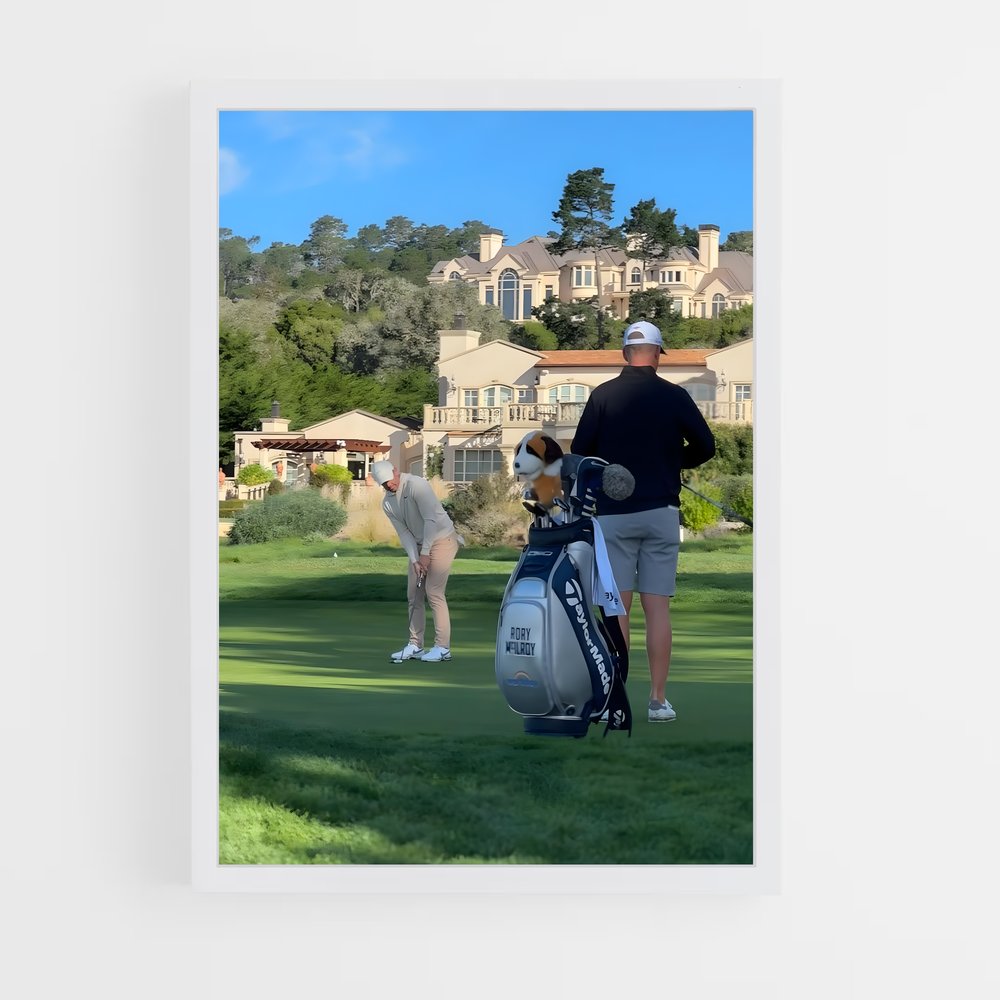 ap-pga tour-4 cadre Blanc