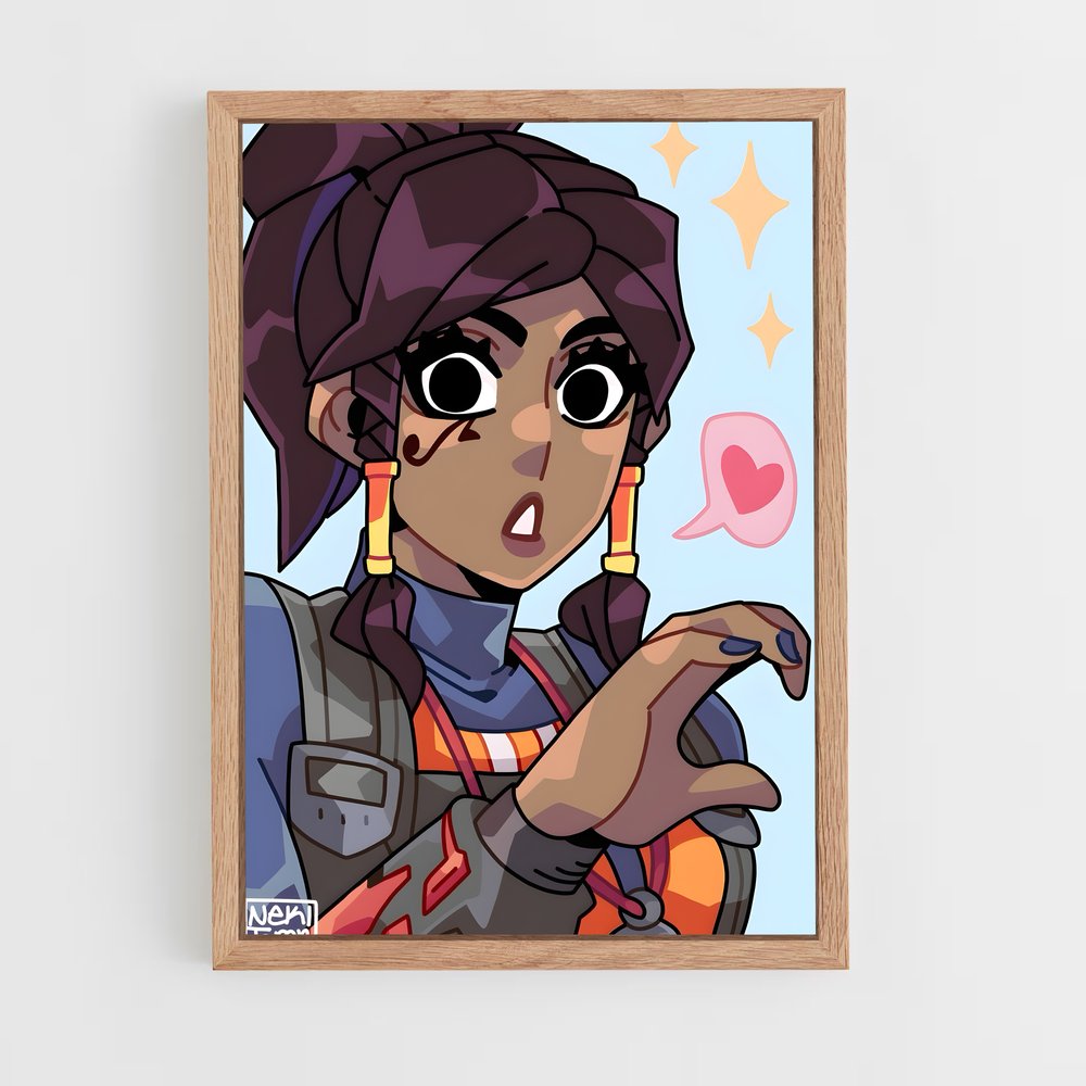 ap-pharah-3 cadre Bois clair