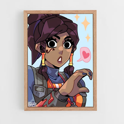 ap-pharah-3 cadre Bois clair