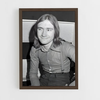 ap-phil collins-3 cadre Bois foncé