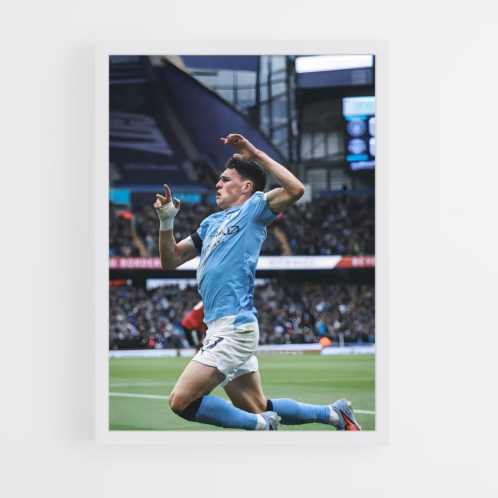 ap-phil foden-6 cadre Blanc