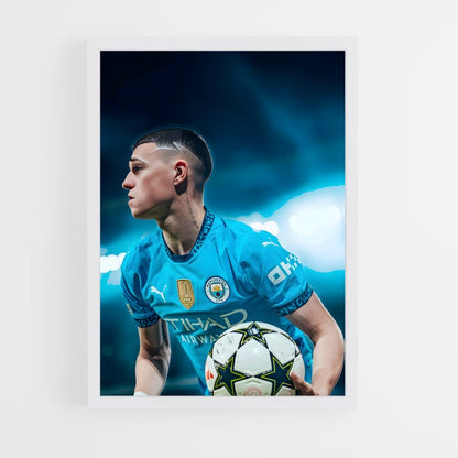 ap-phil foden-7 cadre Blanc