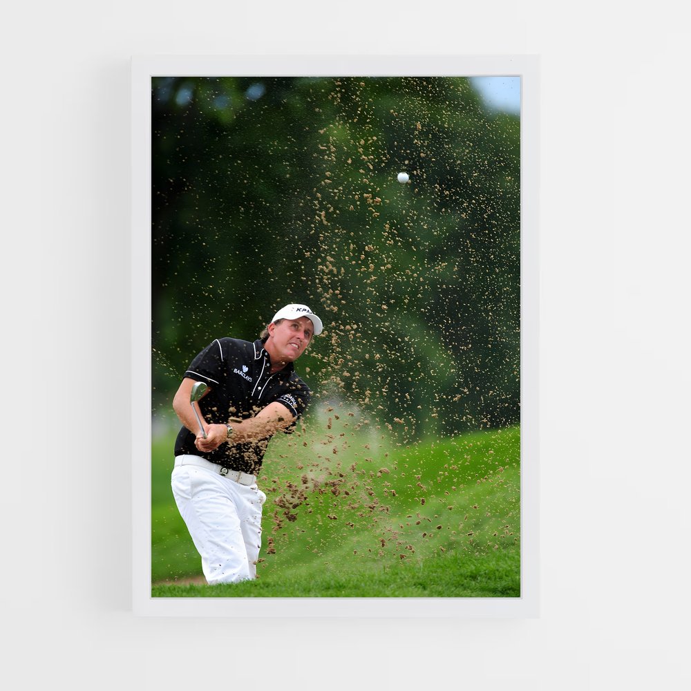 ap-phil mickelson-5 cadre Blanc
