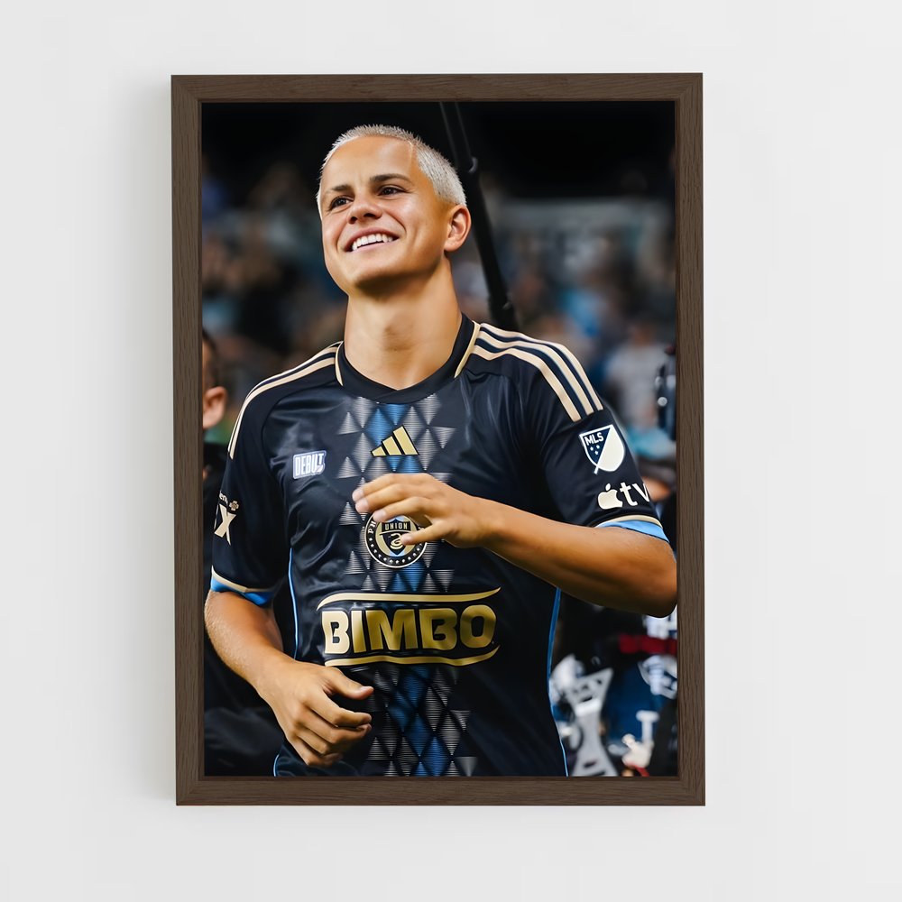 ap-philadelphia union-3 cadre Bois foncé