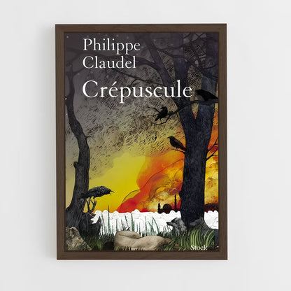 ap-philippe claudel-9 cadre Bois foncé