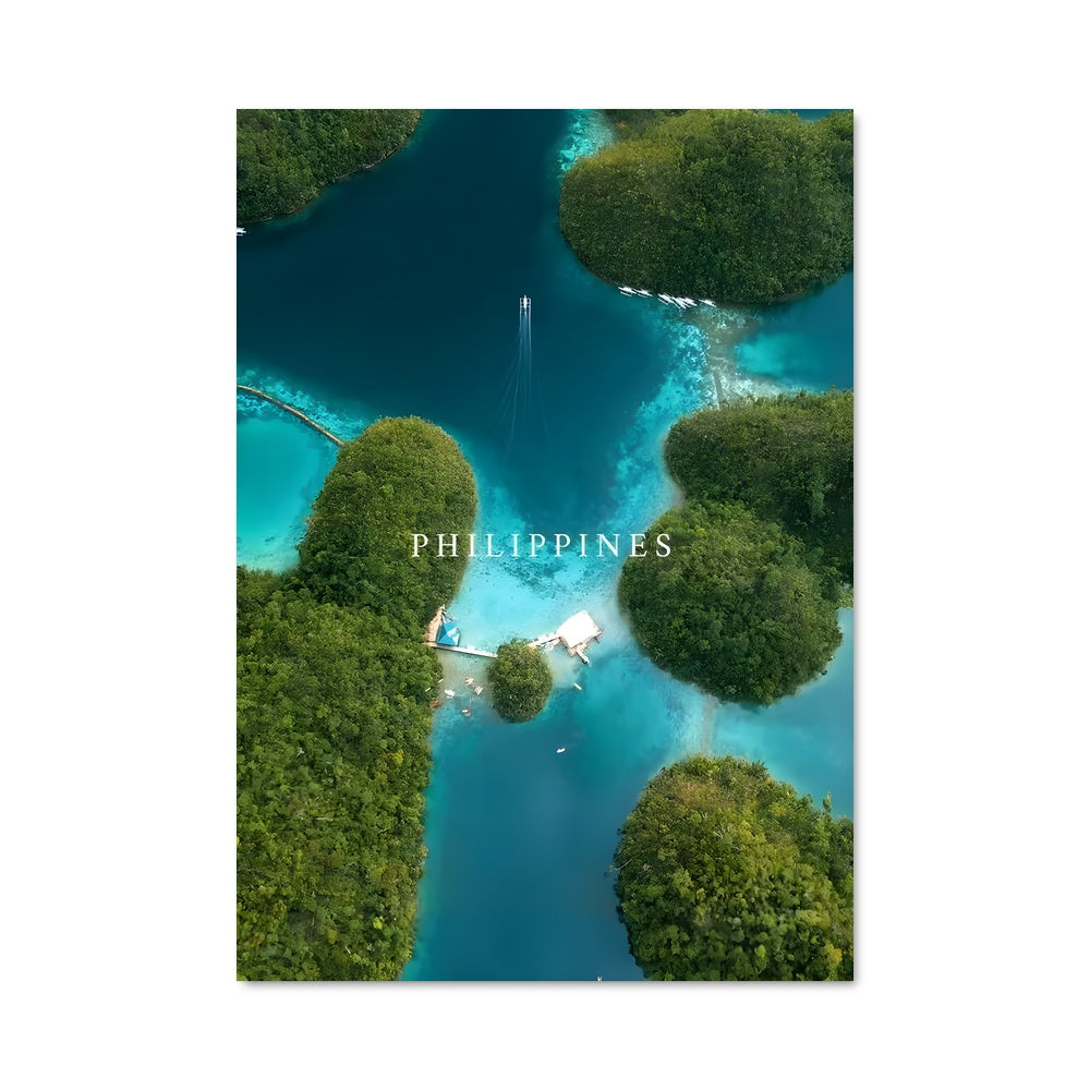 Poster Paradis aérien