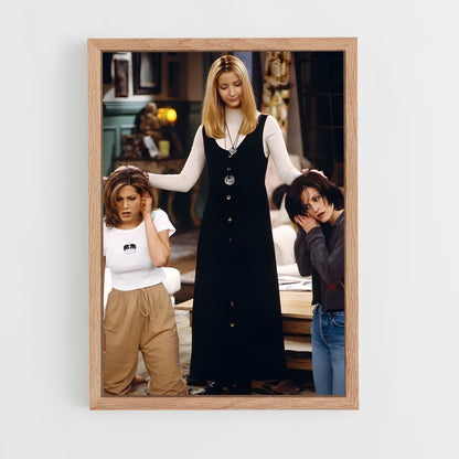 ap-phoebe buffay-1 cadre Bois clair