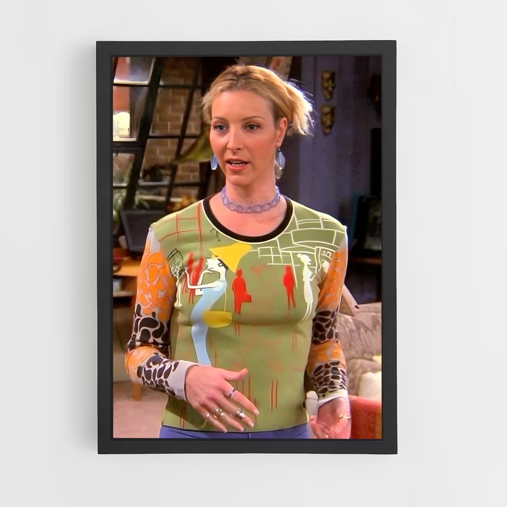 ap-phoebe buffay-5 cadre Noir