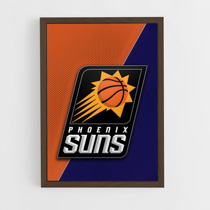 ap-phoenix suns-3 cadre Bois foncé
