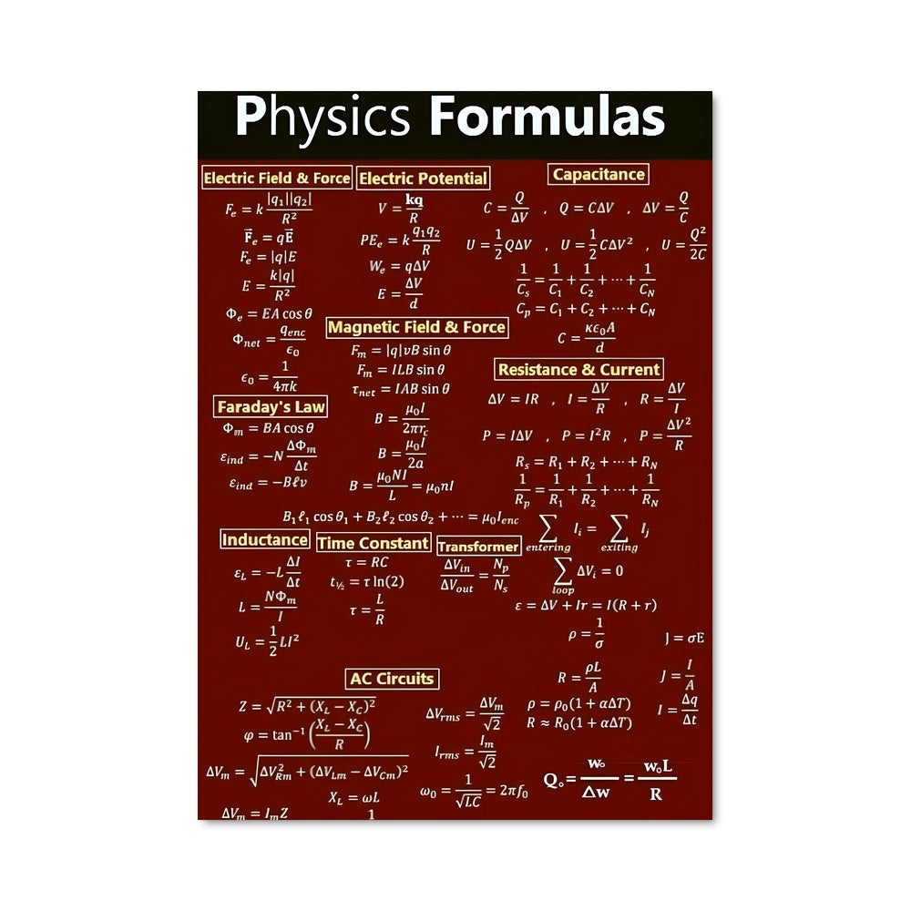 Poster Physics 18196