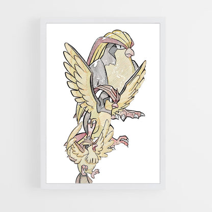 ap-pidgeot-4 cadre Blanc