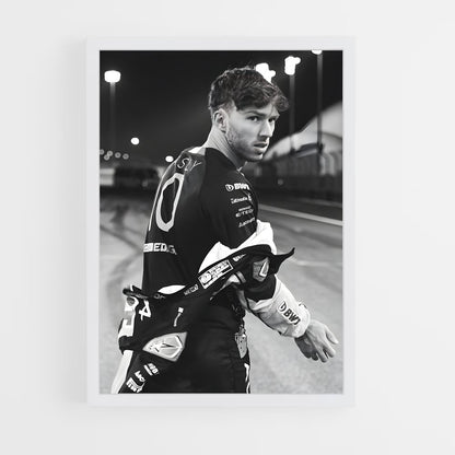 ap-pierre gasly-2 cadre Blanc