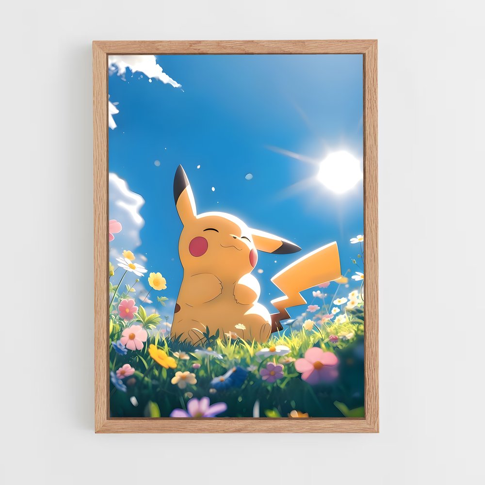 ap-pikachu-4 cadre Bois clair