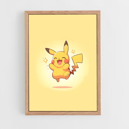 ap-pikachu-7 cadre Bois clair