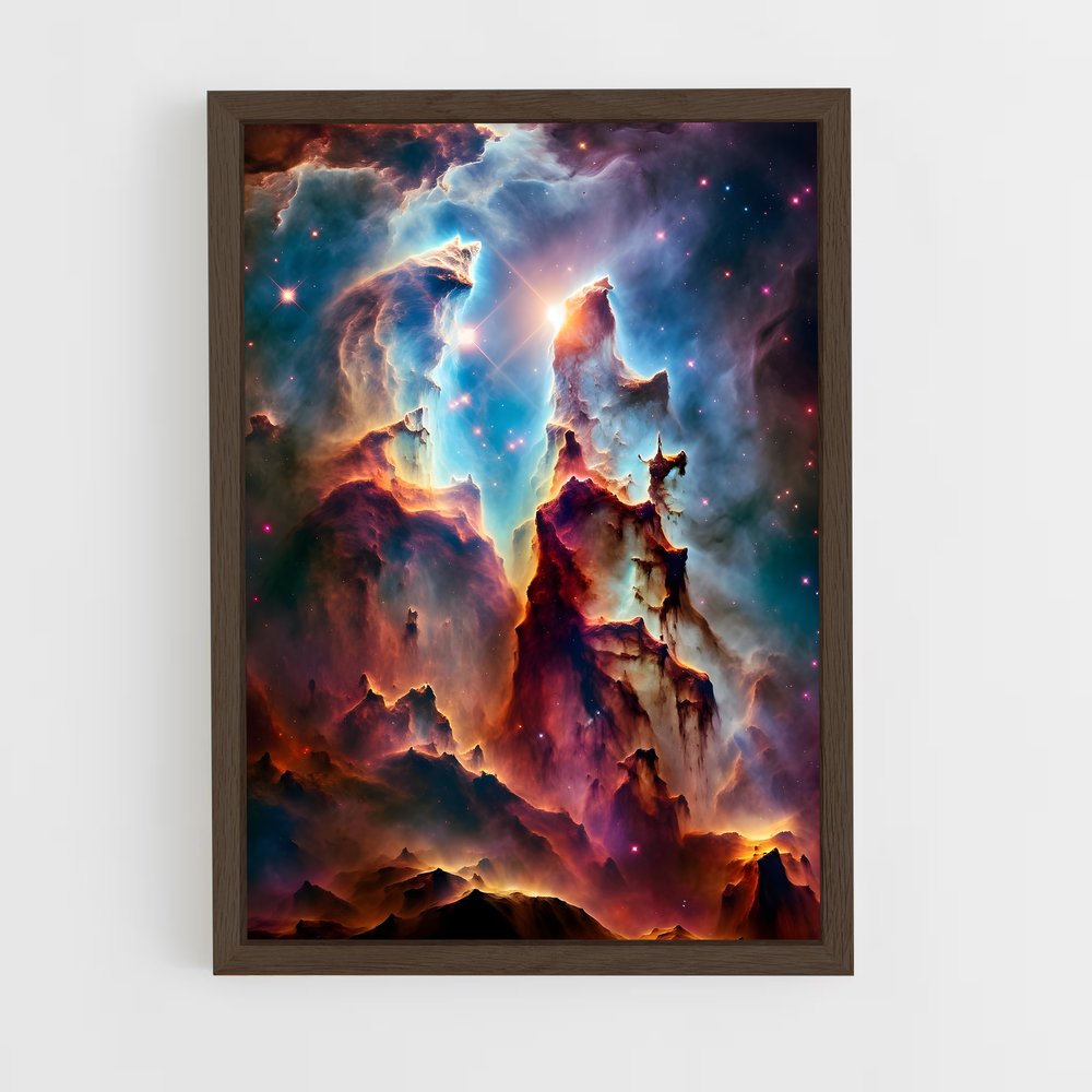 ap-pillars of creation-2 cadre Bois foncé