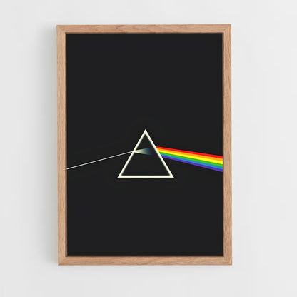 ap-pink floyd-4 cadre Bois clair