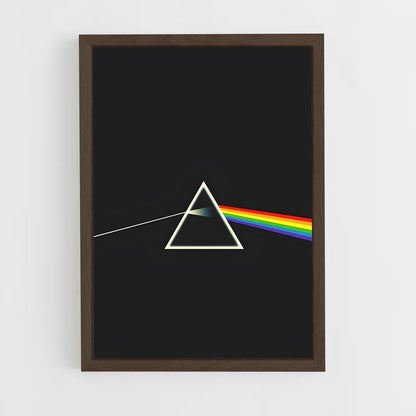 ap-pink floyd-4 cadre Bois foncé