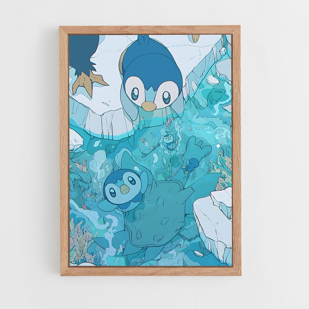 ap-piplup-1 cadre Bois clair