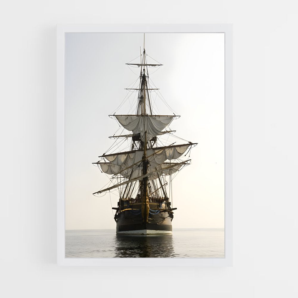 ap-pirate ship-5 cadre Blanc