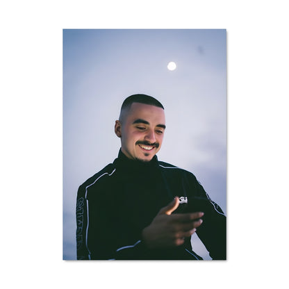 Poster Sourire Connecté
