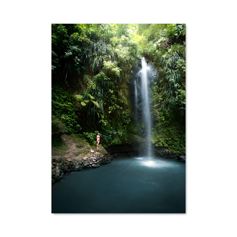 Poster Pitons unesco site 93075