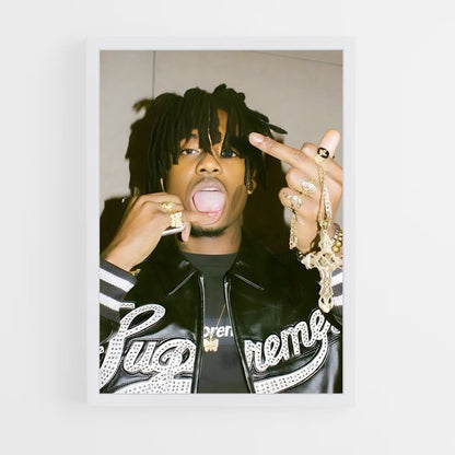 ap-playboi carti-7 cadre Blanc