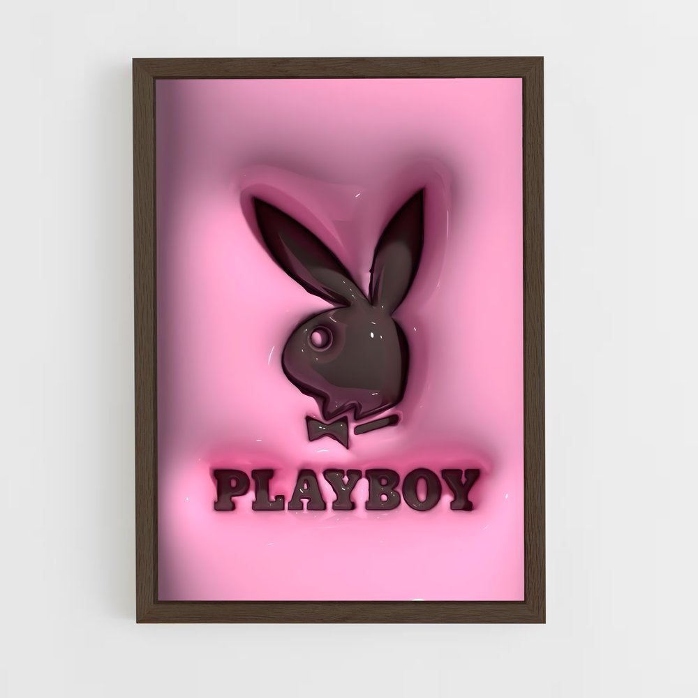 ap-playboy-7 cadre Bois foncé